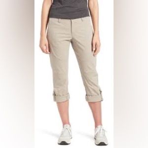 Kühl Spire Roll-Up Pants Size 6 Short in Light Khaki